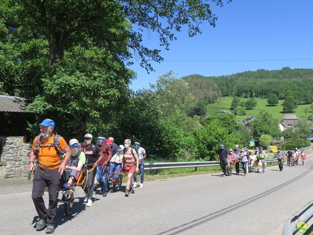 Randonnée joëlettes à Vresse